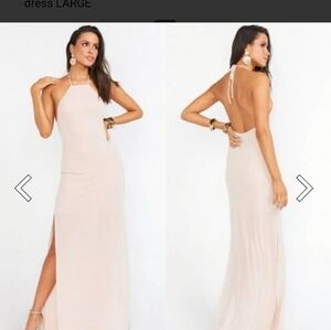 Show Me Your MuMu Casino Dancing Queen Maxi Halter Dress